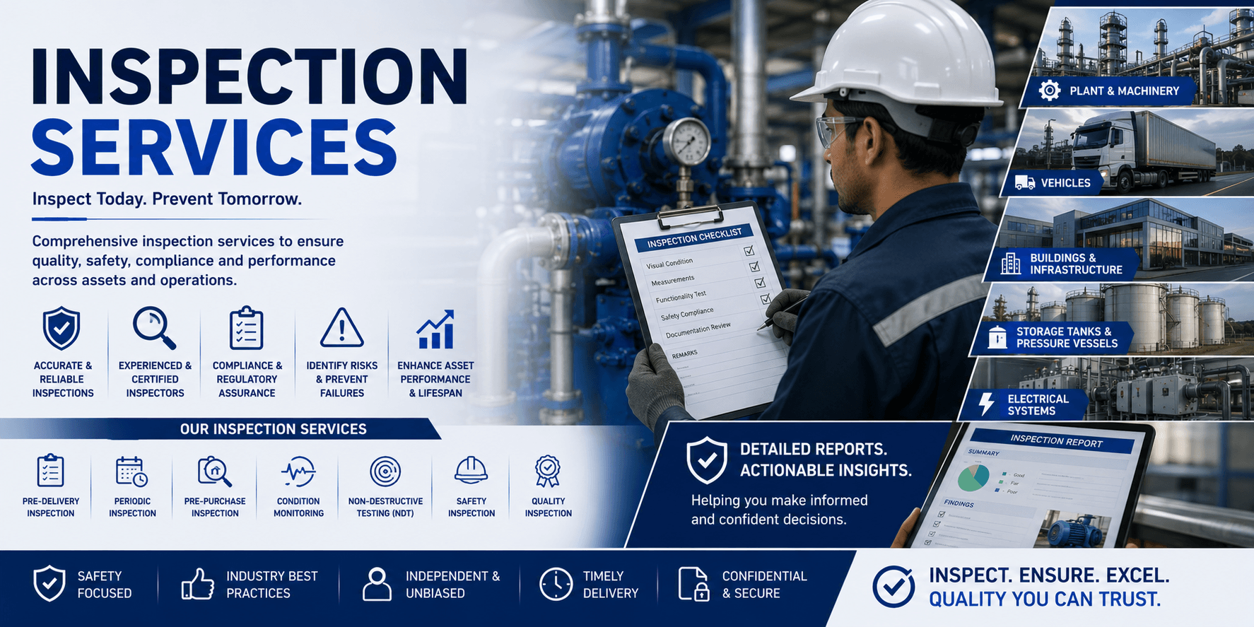 Inspection Services | Shamuk India Shamuk India Inspection Services – Professional inspection and condition assessment services for assets, machinery, equipment, vehicles, properties, and industrial facilities.